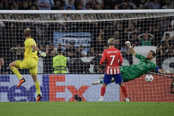 Lazio-Atletico Madrid 1-1, miracolo Provedel: gol del portiere allo scadere