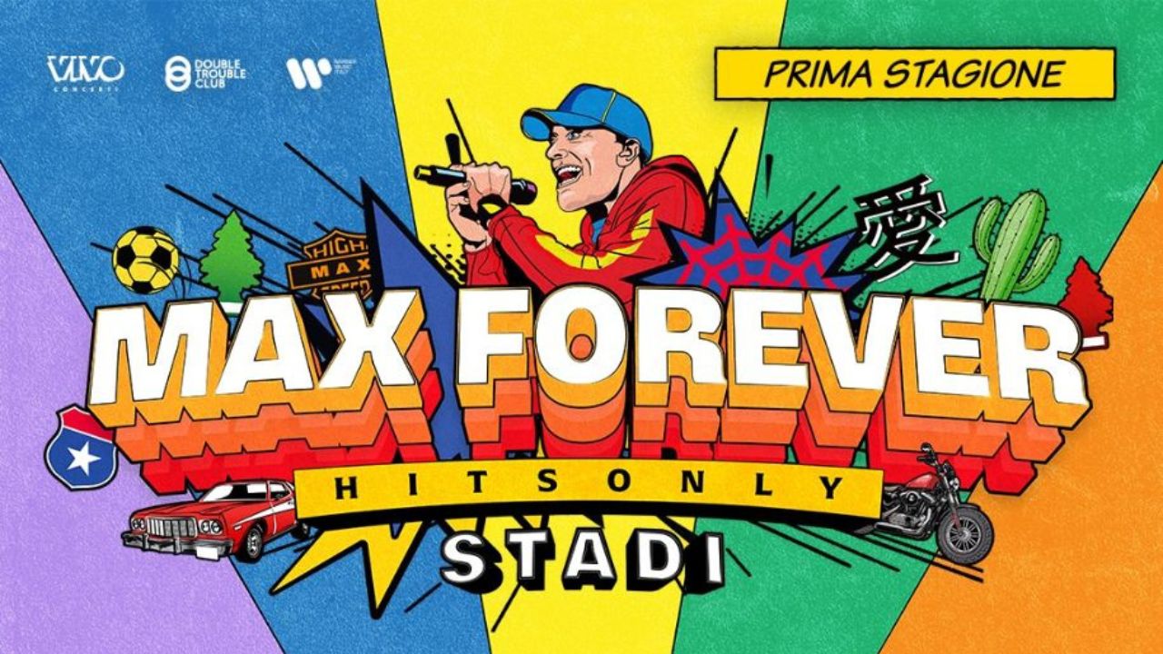 Max Pezzali, il “Max Forever (Hits Only)” arriva anche in Sicilia