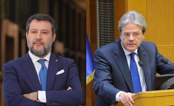 Salvini contro Gentiloni: “Ho impressione che commissario Italia giochi con altra maglia”