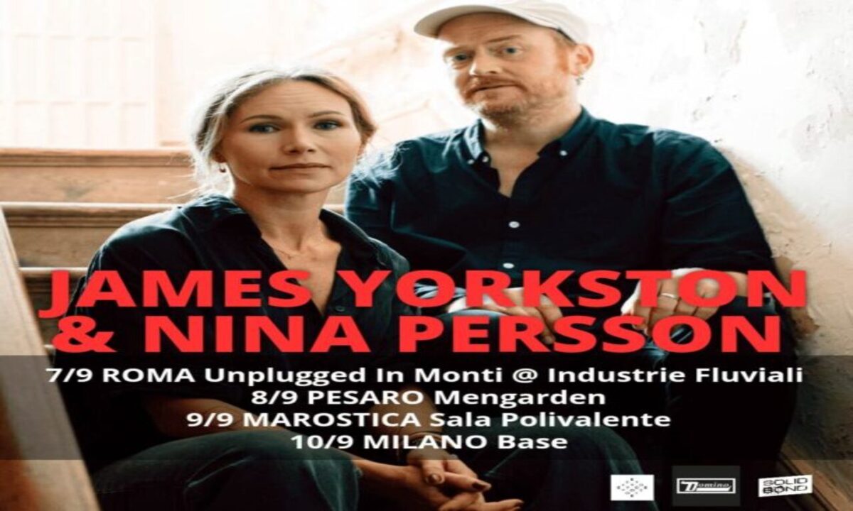James Yorkston & Nina Persson a Settembre in Italia!
