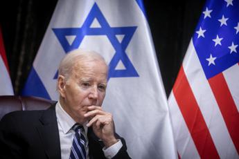 Israele, Biden: “Prossimo passo è soluzione a due Stati”