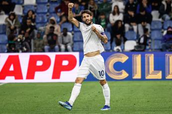 Sassuolo-Lazio 0-2, gol di Felipe Anderson e Luis Alberto