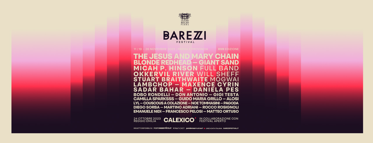 Barezzi Festival 2023 dal 19 al 26 Novembre a Parma