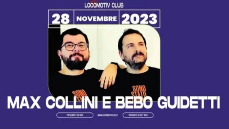 Collini e Guidetti – Locomotiv Club, Bologna – 28 novembre 2023