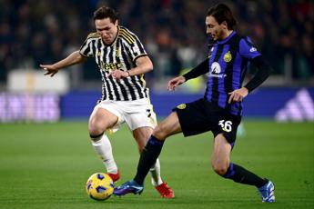 Juventus-Inter 1-1, gol di Vlahovic e Lautaro