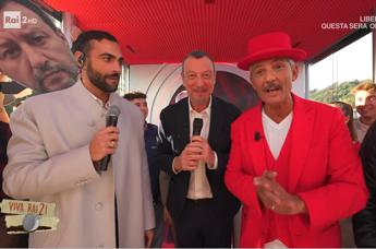Sanremo 2024, annuncio Amadeus da Fiorello a Viva Rai2: “Marco Mengoni coconduttore prima serata”
