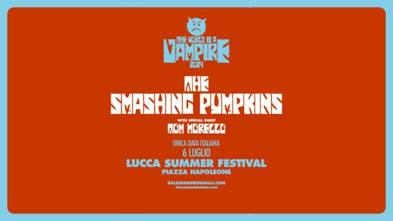 Gli Smashing Pumpkins al Lucca Summer Festival 2024