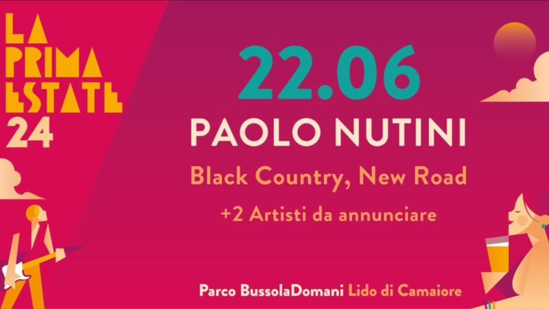 Paolo Nutini a La Prima Estate 2024