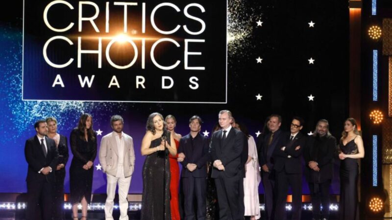 Critics’ Choice Awards 2024: Oppenheimer fa ancora incetta di premi