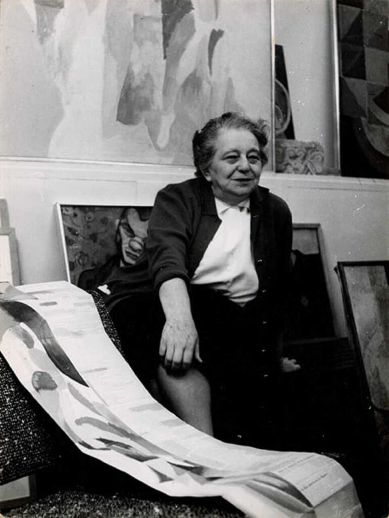 Martha Rocher, Sonia Delaunay, 
Parigi, novembre 1959