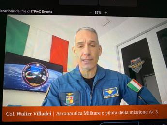 Spazio, l’astronauta Walter Villadei: “Un privilegio volare nella missione Ax-3”