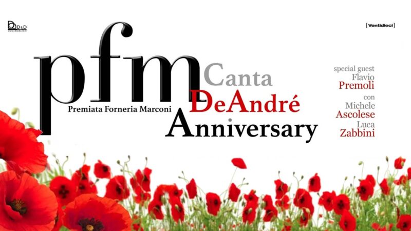 PFM Canta De André Anniversary – Teatro EuropAuditorium, Bologna – 8 gennaio 2024