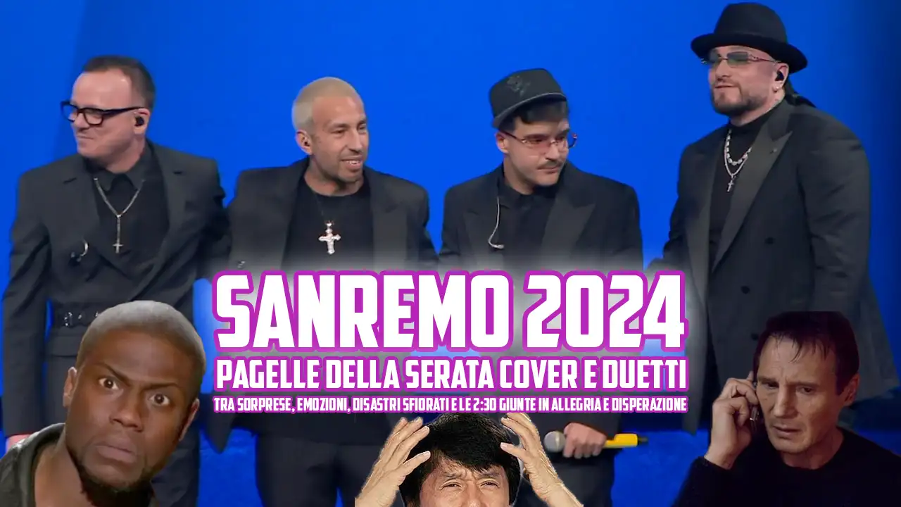 Sanremo 2024: pagelle della serata duetti e cover