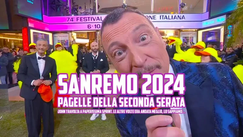 Sanremo 2024: pagelle della 2^ serata