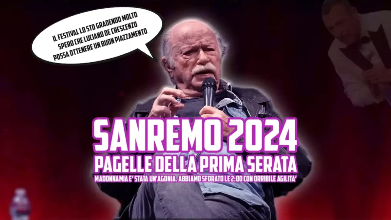 Sanremo 2024: pagelle della 1^ serata