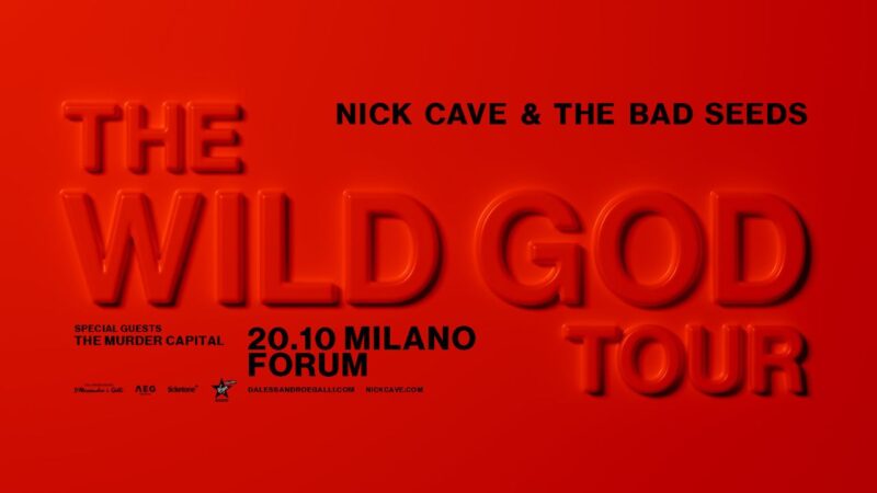 Nick Cave a Milano per un’unica data nel 2024