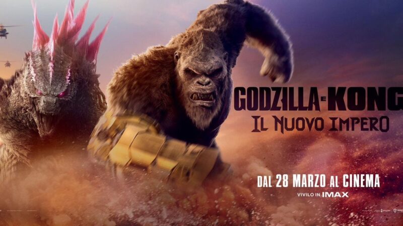 “Godzilla e Kong – Il nuovo impero”: da oggi al cinema