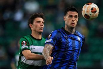 Sporting-Atalanta 1-1, gol di Paulinho e Scamacca in andata ottavi Europa League