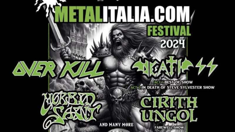 Overkill e Death SS headliner al Metalitalia Festival 2024