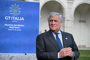 Israele-Iran, Tajani: “Obiettivo politico del G7 è de-escalation”