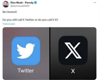 “Lo chiamate ancora Twitter o X?”, la domanda del finto Musk scatena i social