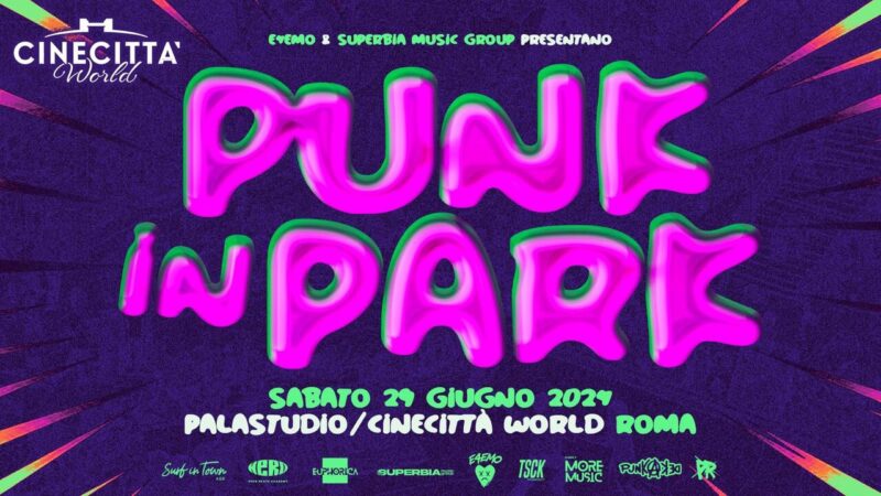 Punk in Park a Roma il prossimo 29 giugno