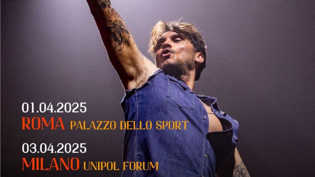 Fabrizio Moro torna nei palazzetti nel 2025