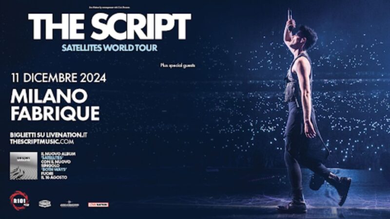 I The Script annunciano il nuovo tour mondiale