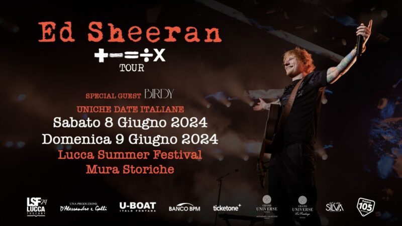 Birdy aprirà i concerti di Ed Sheeran a Lucca