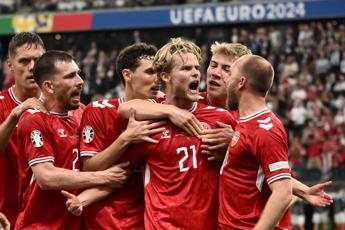Euro 2024, la Danimarca ferma l’Inghilterra: Hjulmand replica a Kane e finisce 1-1