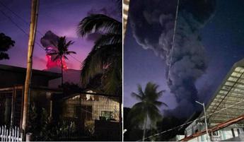 Filippine, erutta il vulcano Kanlaon: nube di cenere di 5 km nel cielo – Video