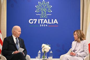 G7, bilaterale Meloni-Biden: da Ucraina a Gaza e Cina tra i temi