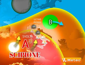 Meteo, si cambia: arriva il caldo su tutta l’Italia con l’anticiclone Scipione