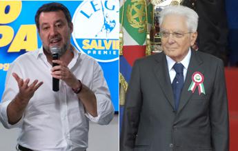 Salvini: “Nessuna polemica con Mattarella, ha rispetto mio e della Lega”