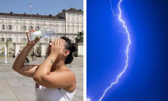 Tra caldo africano e violenti temporali, le previsioni meteo di oggi