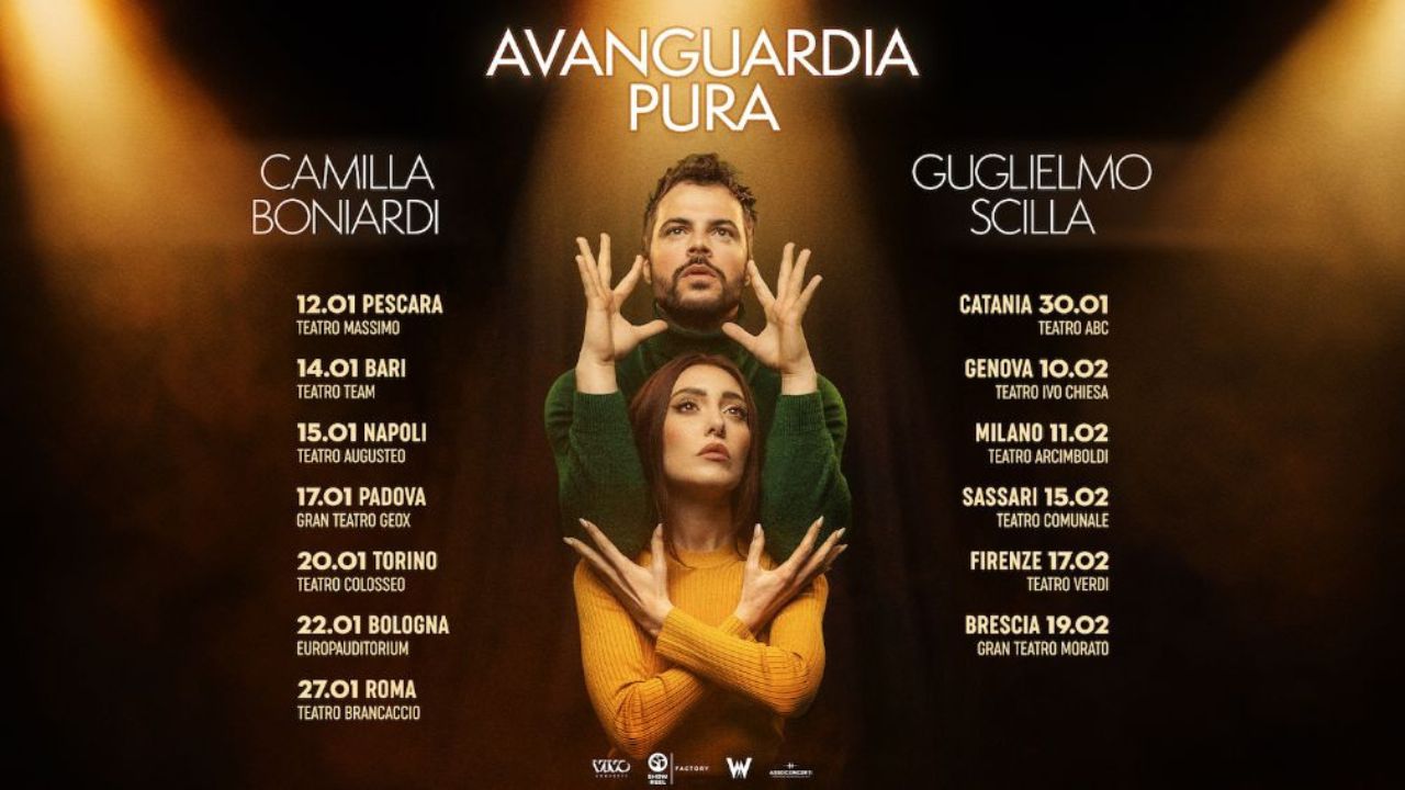 “Avanguardia pura”, il nuovo spettacolo di Camihawke e Guglielmo Scilla