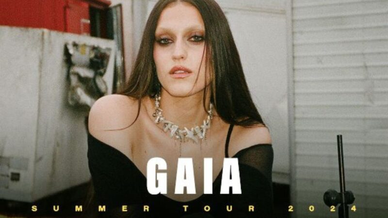 Gaia annuncia il tour estivo