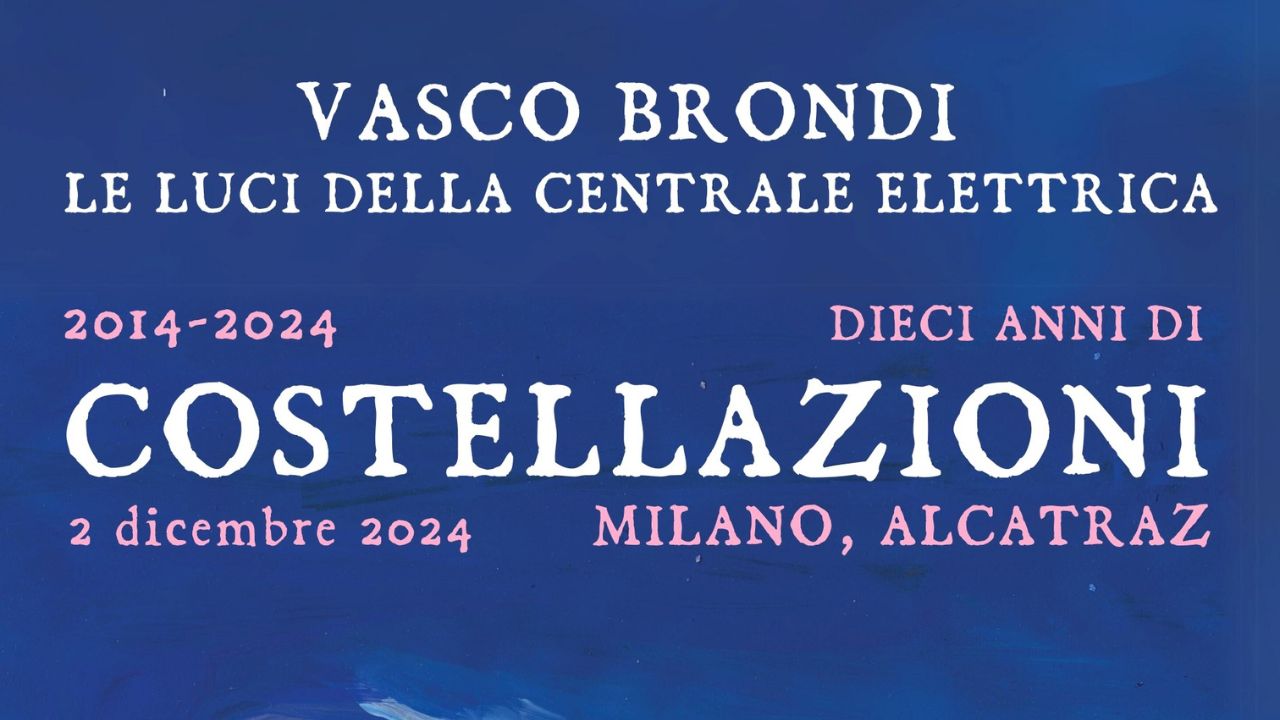 Vasco Brondi, un concerto per i dieci anni di “Costellazioni”
