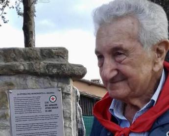 Addio al partigiano ‘Topino’, è morto a 99 anni Giulio Consigli: liberò Firenze