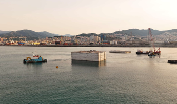 Genova: nuova diga foranea, consorzio Pergenova Breakwater verso posa terzo cassone