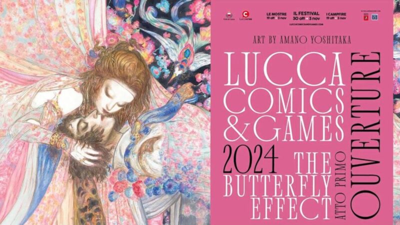 Iniziata ieri la vendita dei biglietti Early Bird di Lucca Comics & Games 2024: The Butterfly Effect