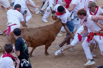 Pamplona, 6 feriti nel primo giorno della corsa dei tori