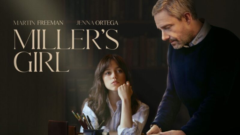 Miller’s Girl: ecco trailer e poster del film con Jenna Ortega e Martin Freeman