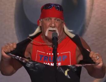 Trump, Hulk Hogan e lo show alla convention – Video