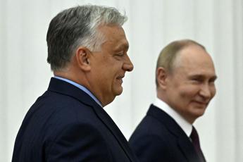 Ucraina, Orban in “missione di pace” a Mosca. Putin: “Ecco le condizioni”