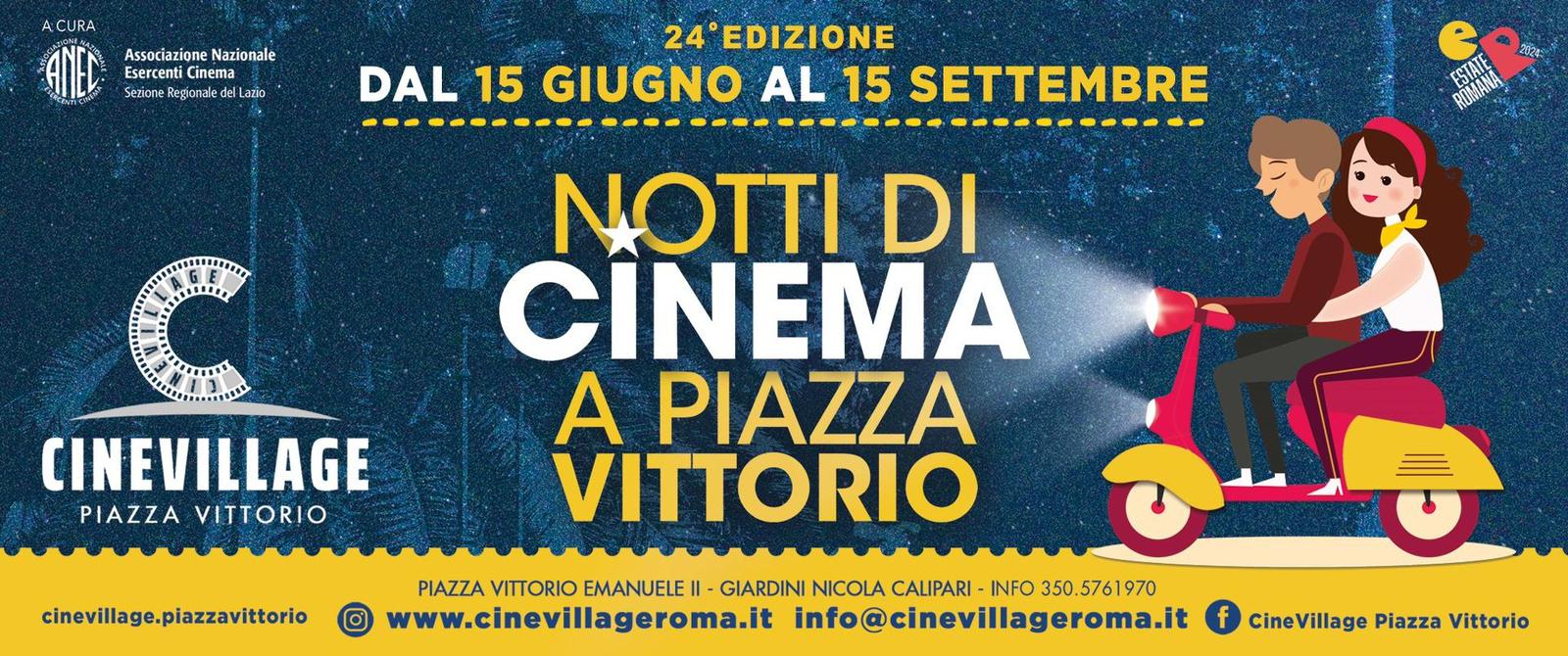 Arene Cinevillage: il programma dall’8 al 14 luglio