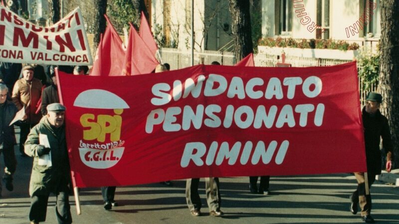 SPI CGIL Rimini: SPINPIAZZA per la difesa dei pensionati