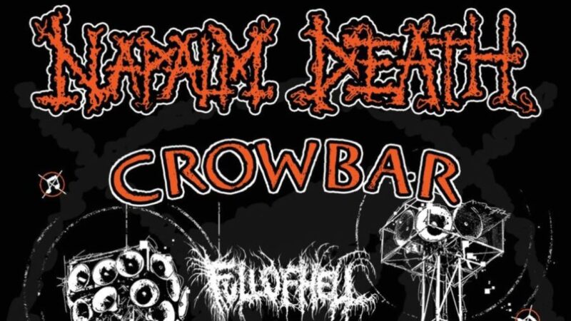 NAPALM DEATH in Italia a febbraio con Crowbar, Full of Hell e Brat