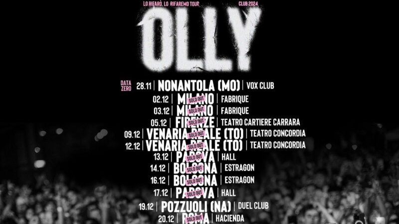 Olly – Vox, Nonantola – 28 novembre 2024