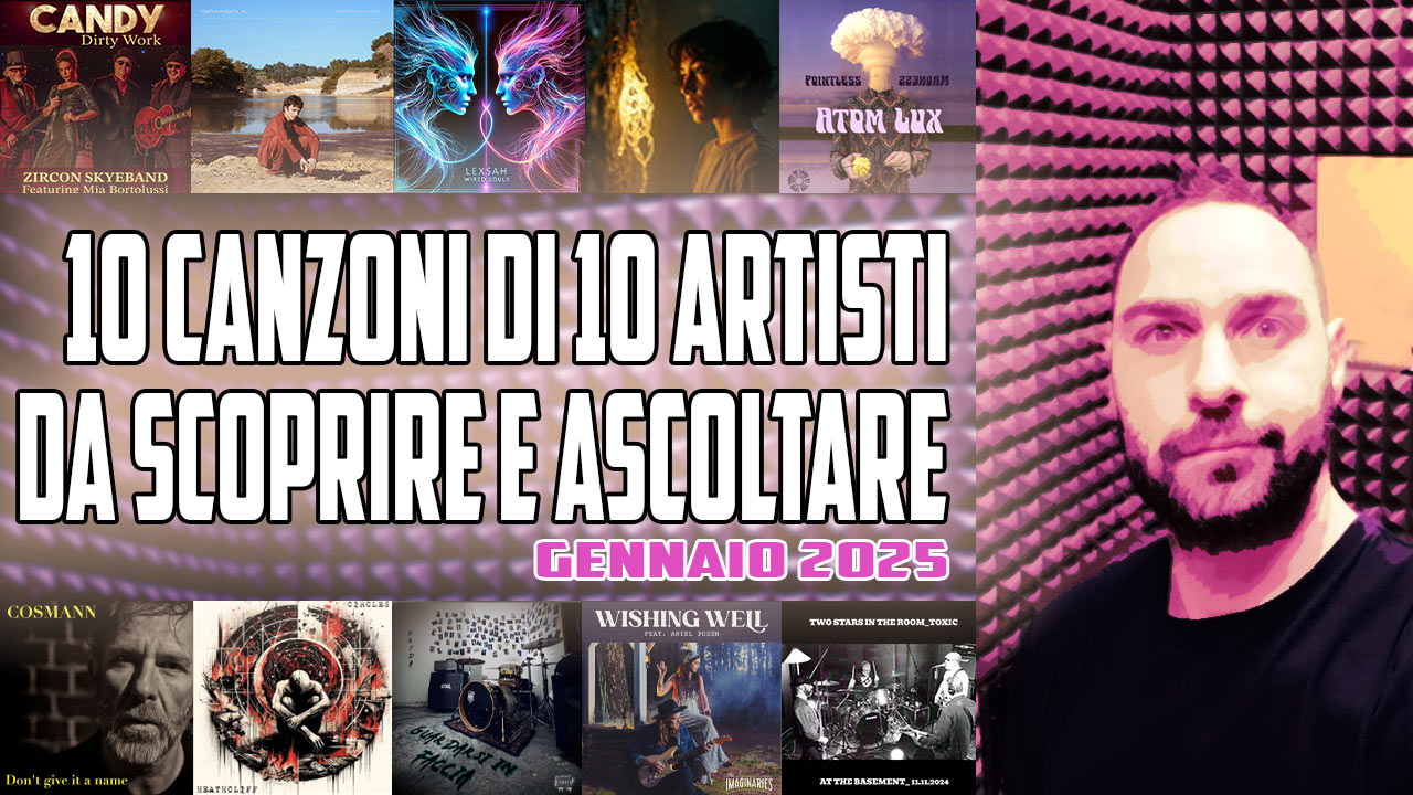 canzone e canzoni da scoprire gennaio 2025 andrea consiglia